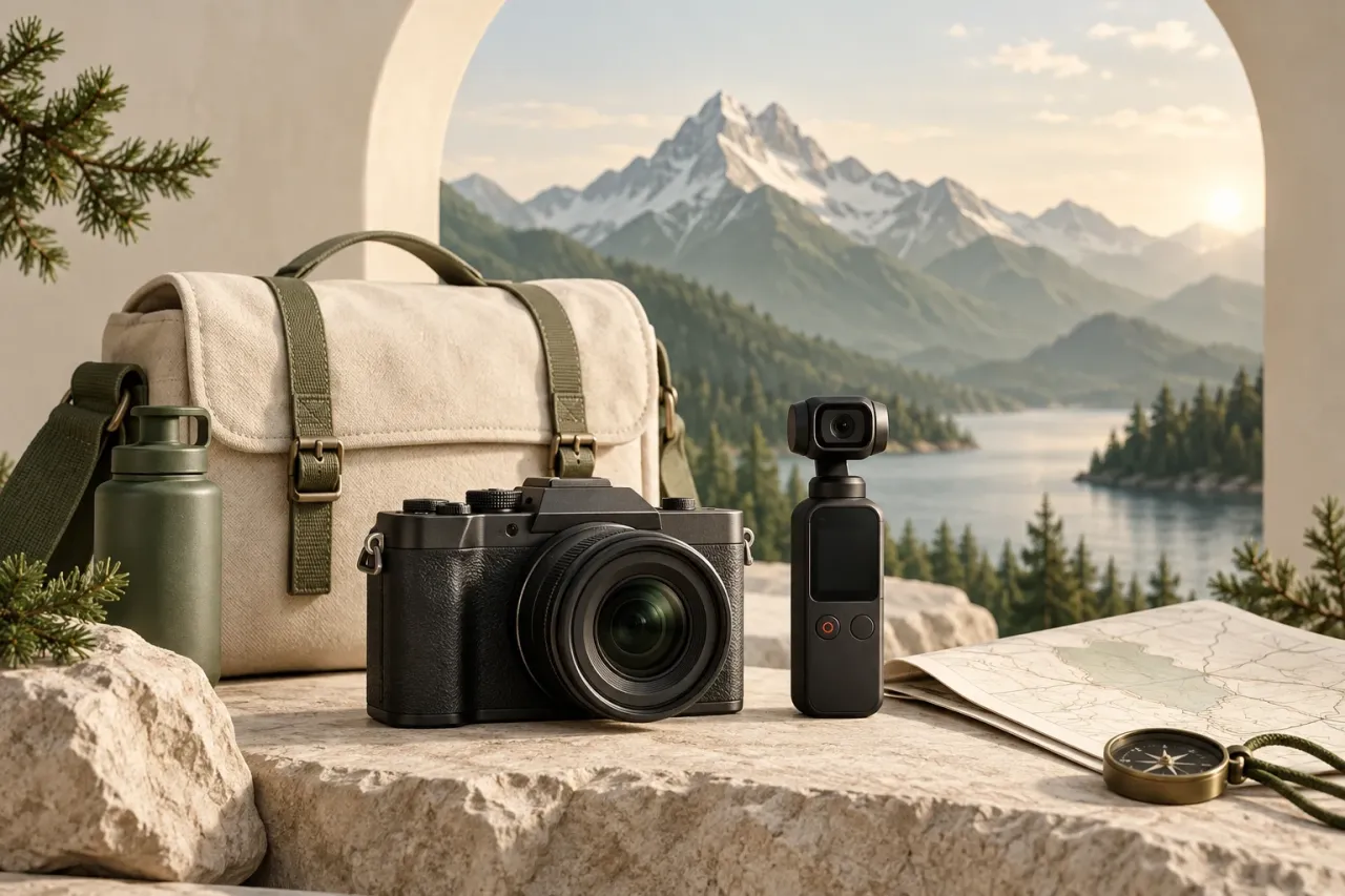 Sony A7C II and DJI Osmo Pocket 3 cameras compared