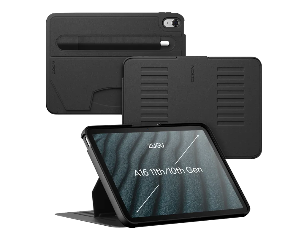 ZUGU Case for iPad 10th Gen  A16 — Black